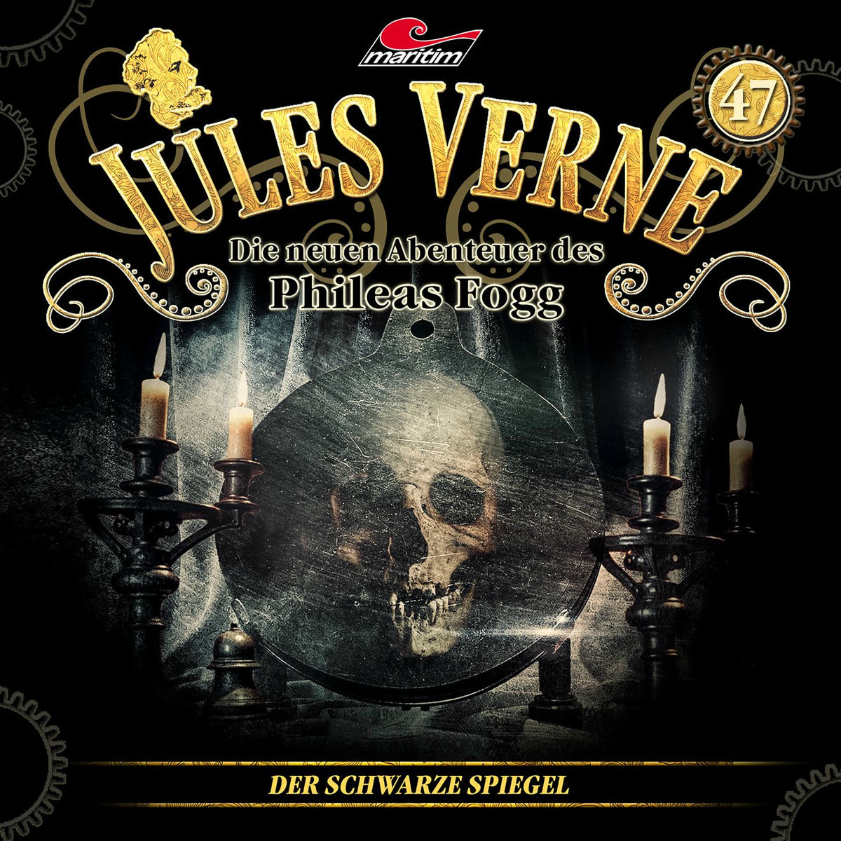 Album cover of Die neuen Abenteuer des Phileas Fogg, Folge 47: Der schwarze Spiegel