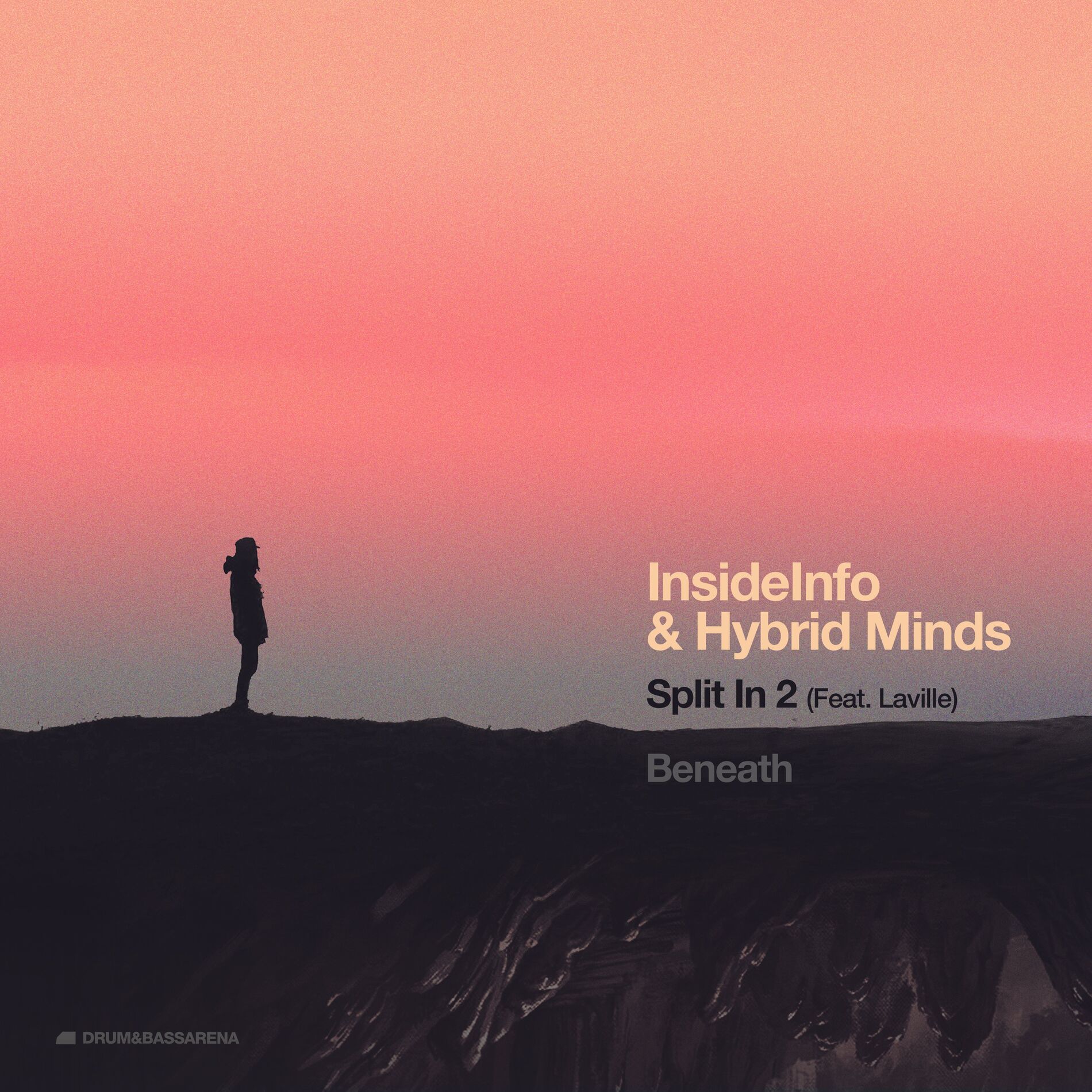 Album cover of Split In 2 / Beneath