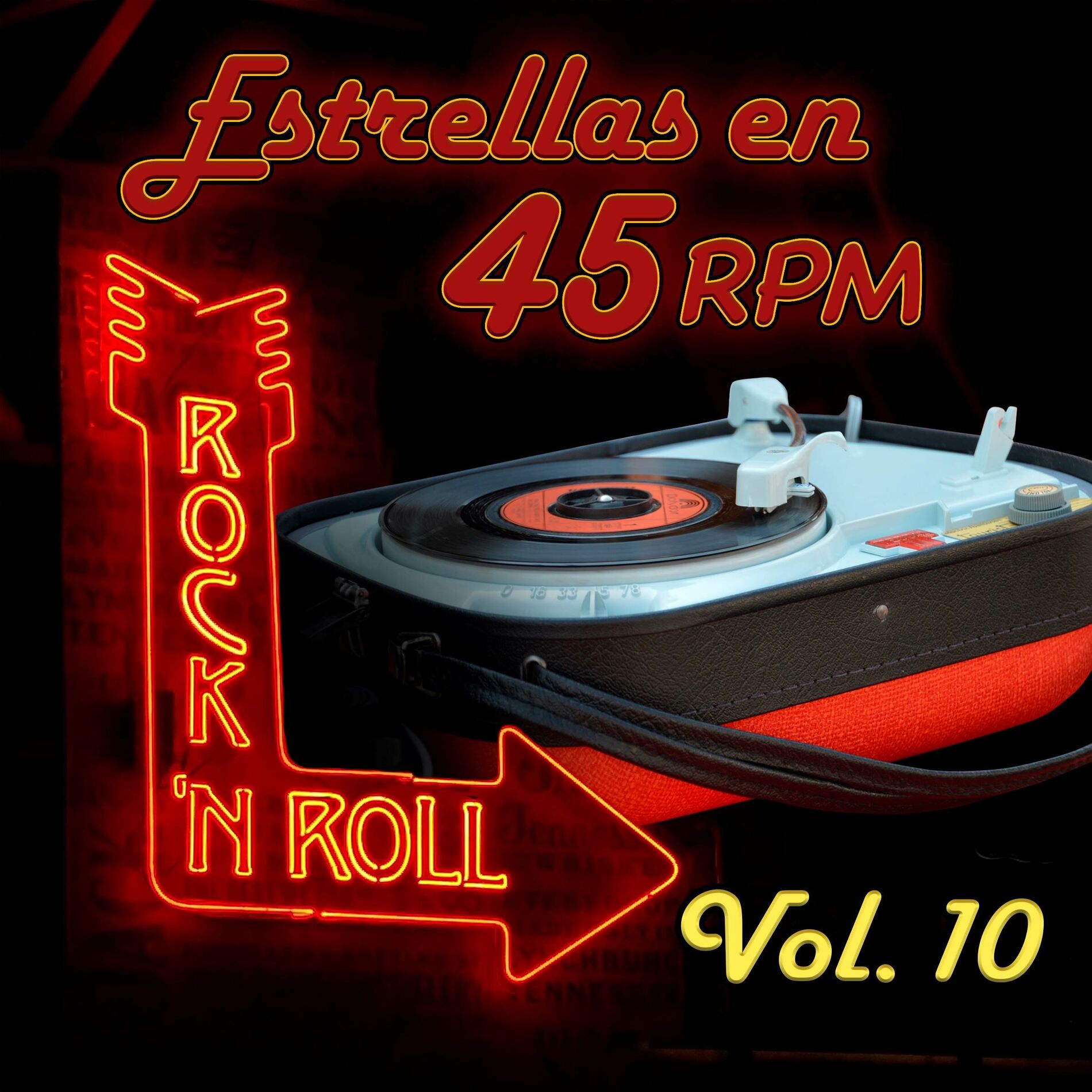 Album cover of Estrellas en 45 RPM (Vol. 10)