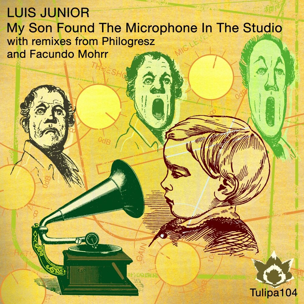 Picture of My Son Found The Microphone In The Studio