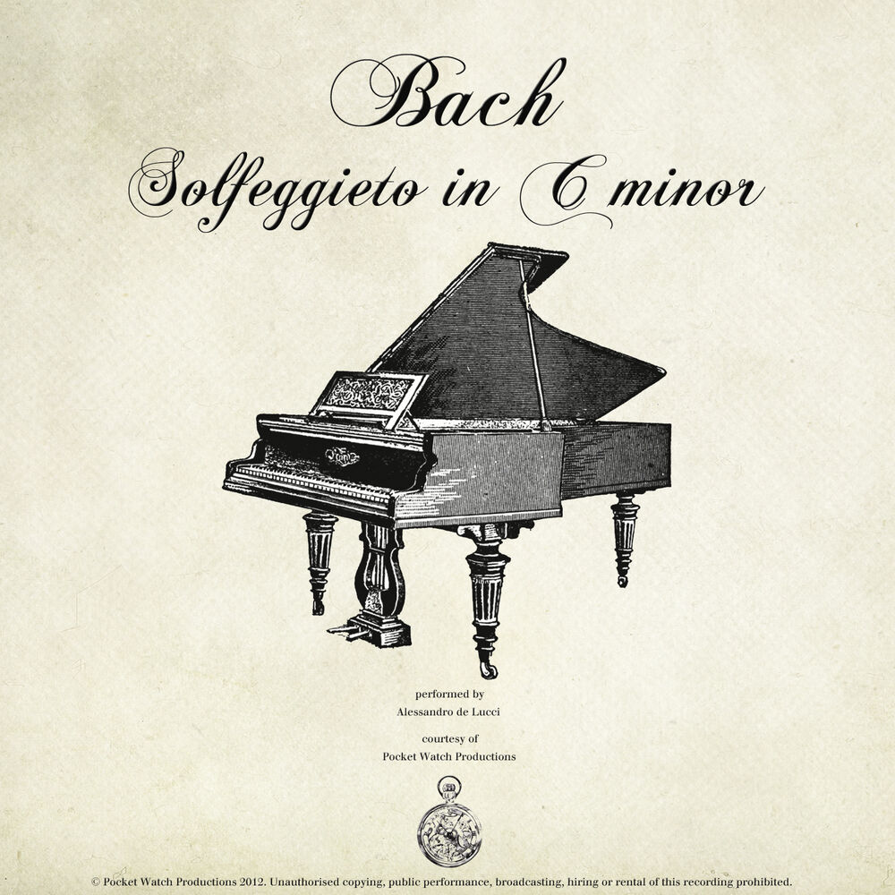 Picture of Bach: Solfeggietto in C Minor