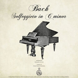 Cover of Bach: Solfeggietto in C Minor