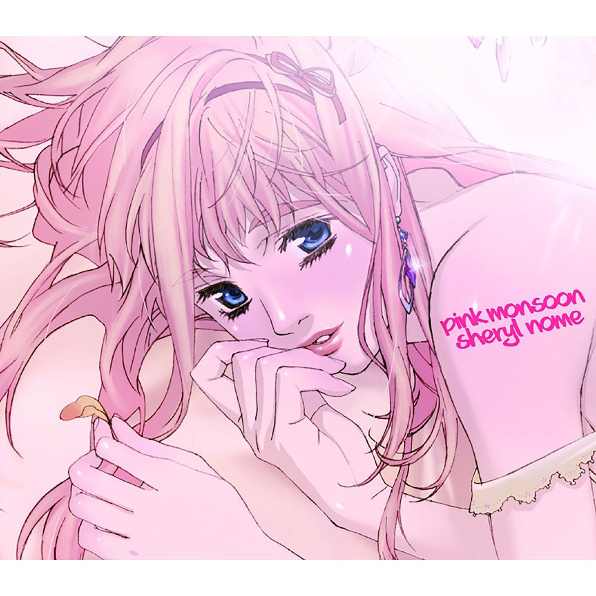 Album cover of Macross Frontier The Movie ~Itsuwari no Utahime~ pink monsoon