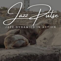 Cover of Productive Jazz Pulse: Coffee Lounge Efficiency