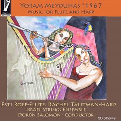 Cover of Yoram Meyouhas Music for Flute and Harp