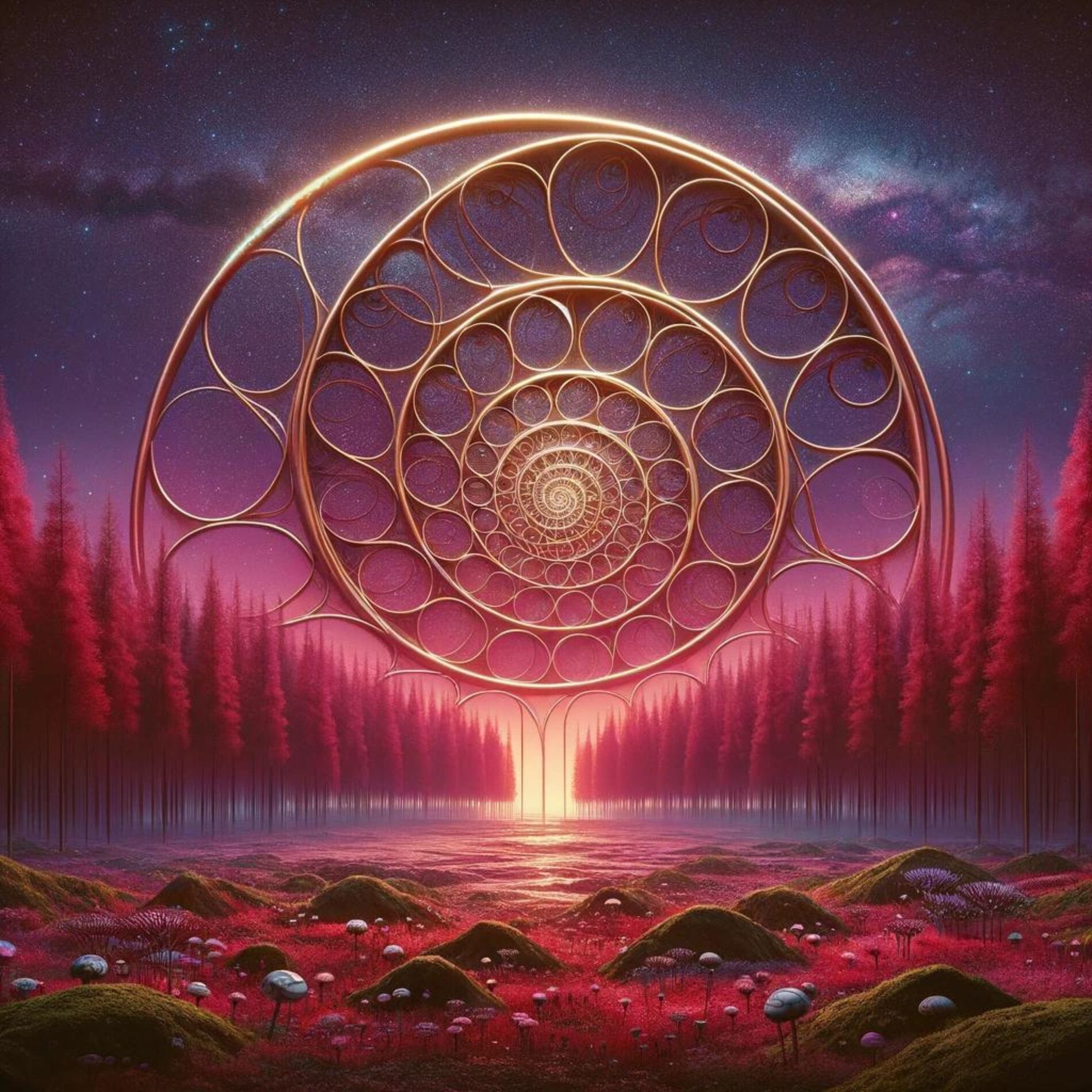 Album cover of Euphoric Horizons: A Journey Through Progressive Trance