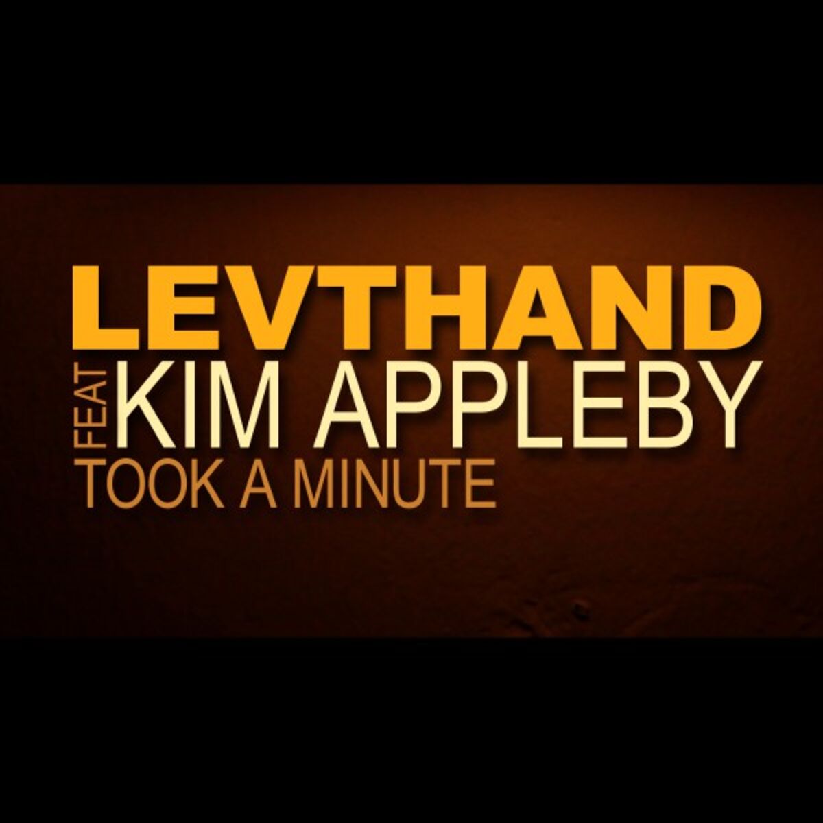 Album cover of Took a Minute