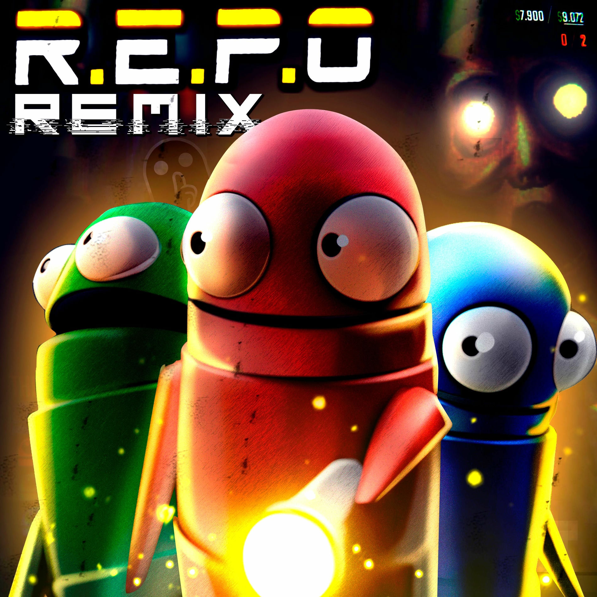 Album cover of R.E.P.O. (feat. LongestSoloEver, NerdOut, The Stupendium, Jakeneutron & TheManBeHisLa) [Remix]