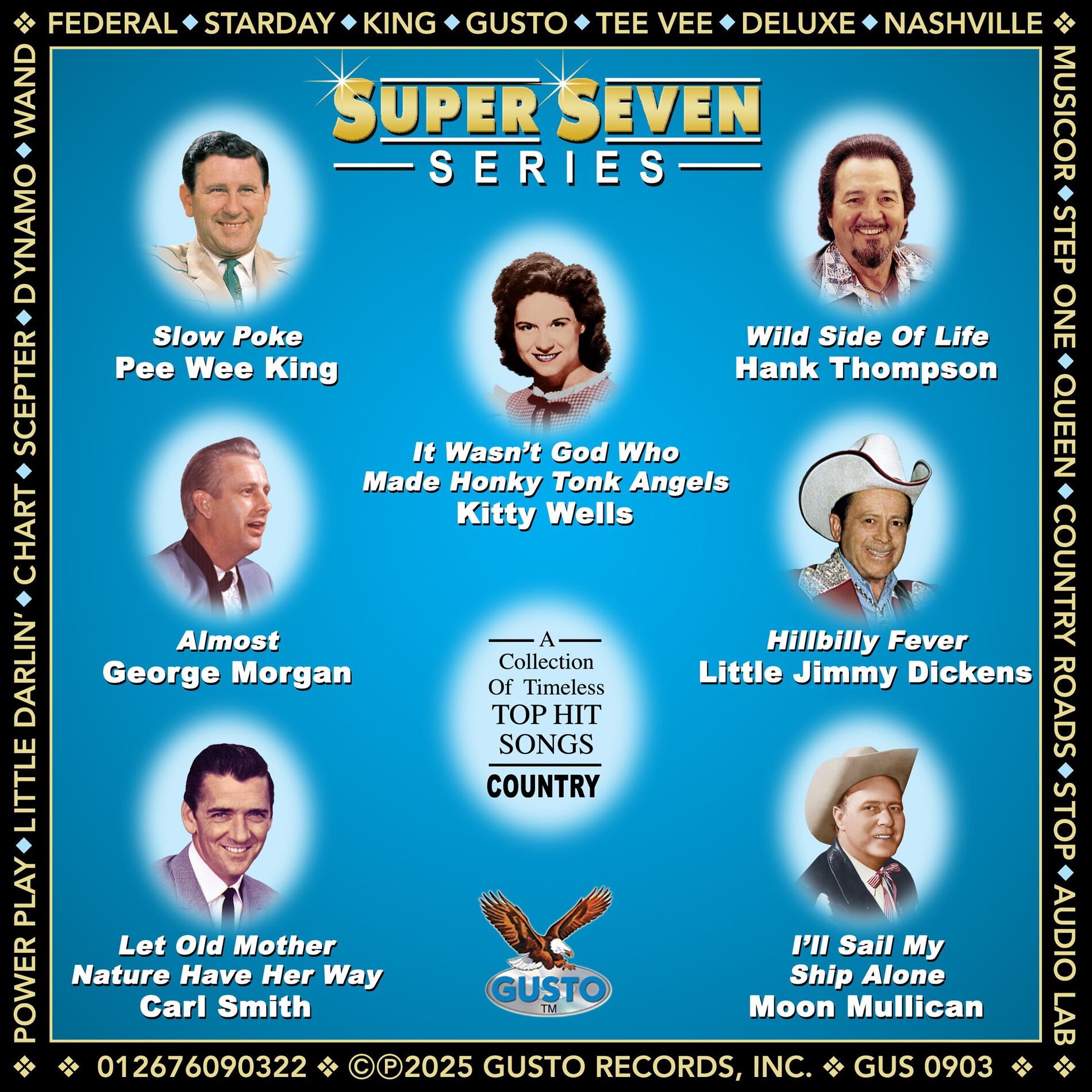 Album cover of A Collection Of Timeless Top Hit Songs - Country