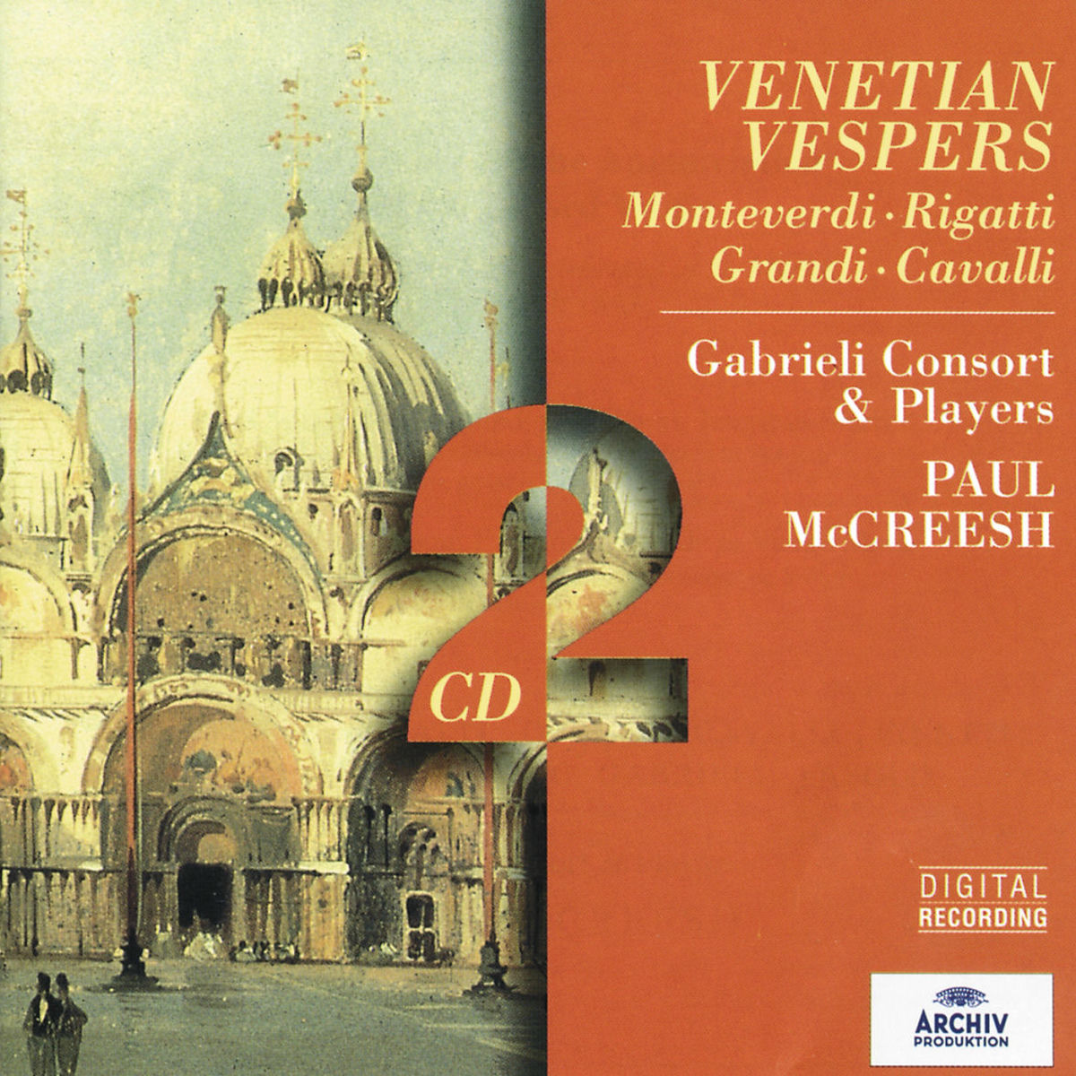 Album cover of Venetian Vespers
