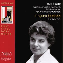 Cover of Wolf: Italienisches Liederbuch, Morike-Lieder & Spanisches Liederbuch