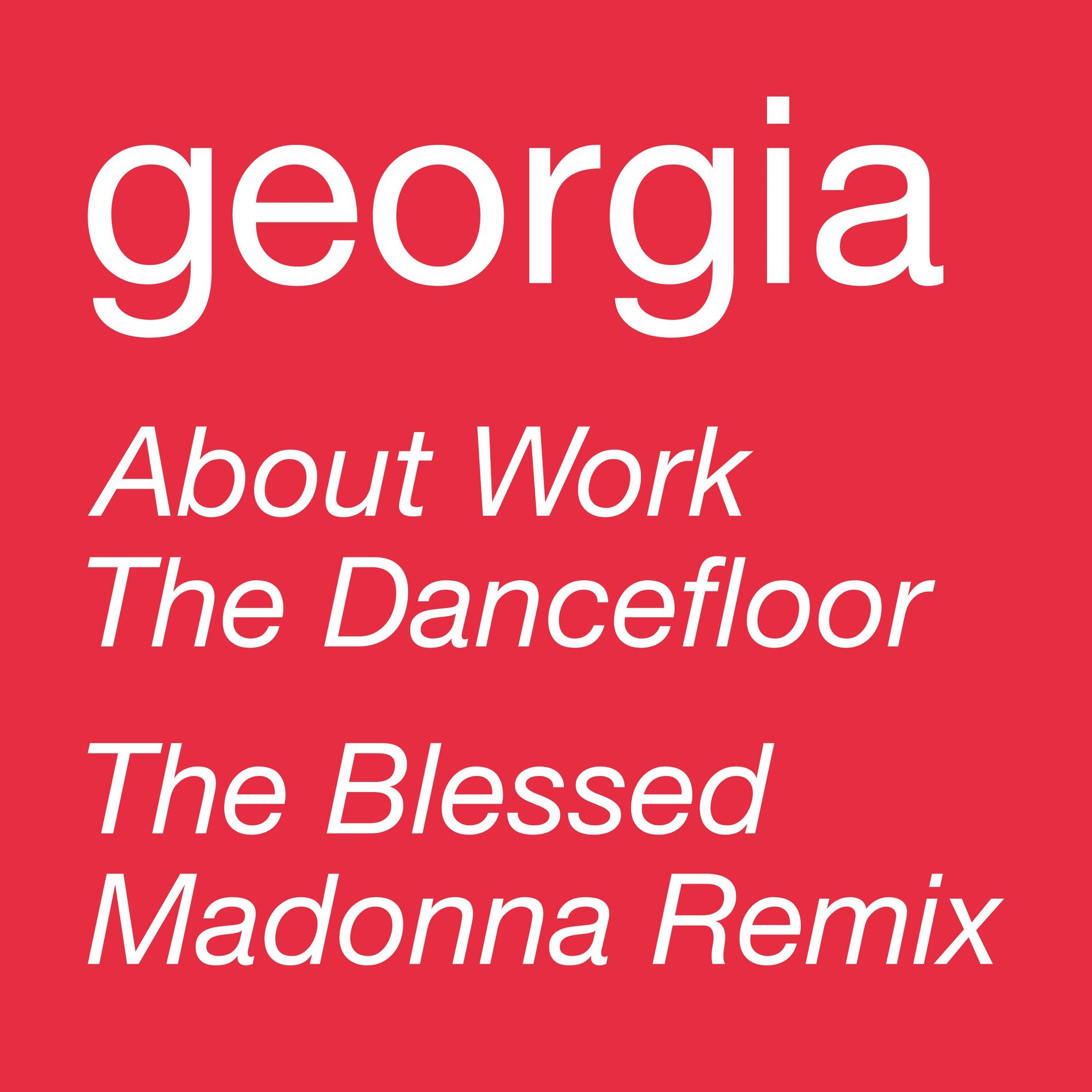 Album cover of About Work The Dancefloor (The Blessed Madonna Remix)
