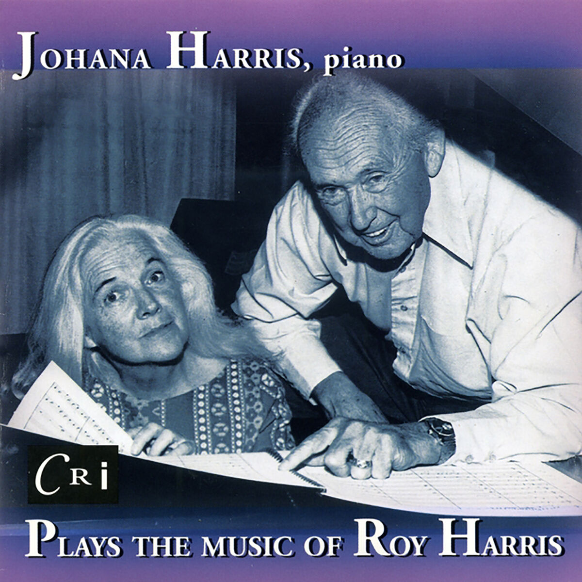 Album cover of Johana Harris plays Roy Harris