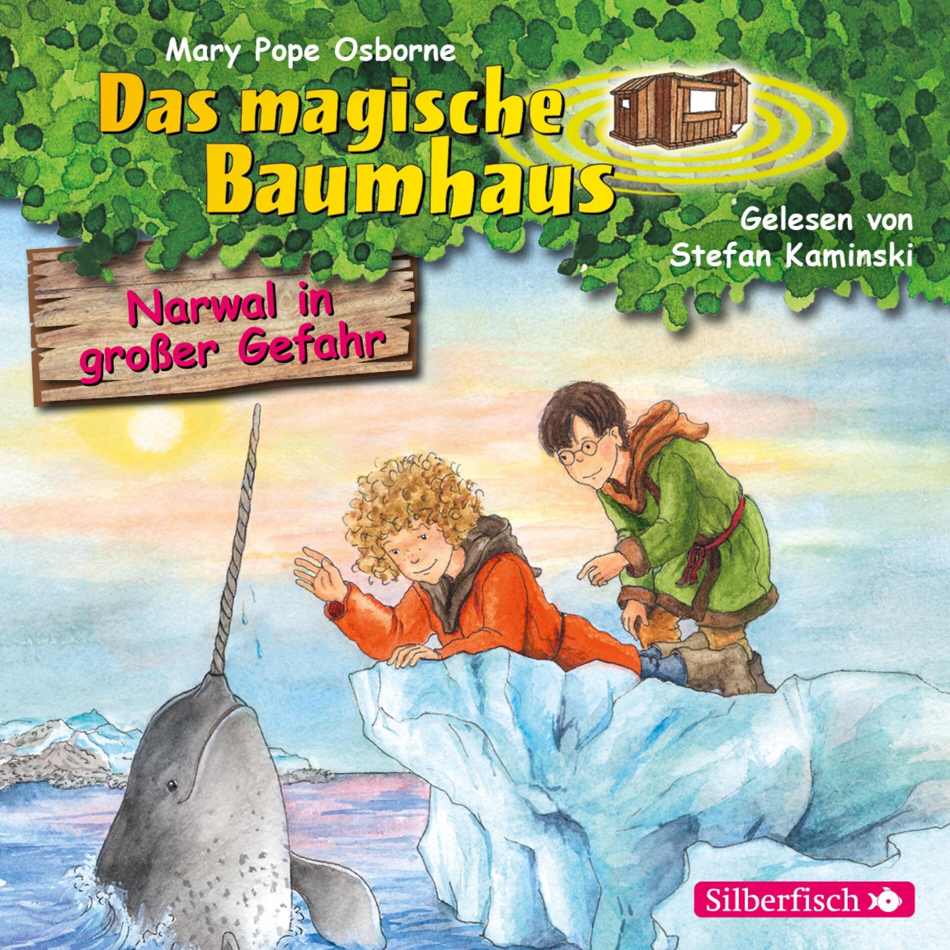 Album cover of Narwal in großer Gefahr (Das magische Baumhaus 57)