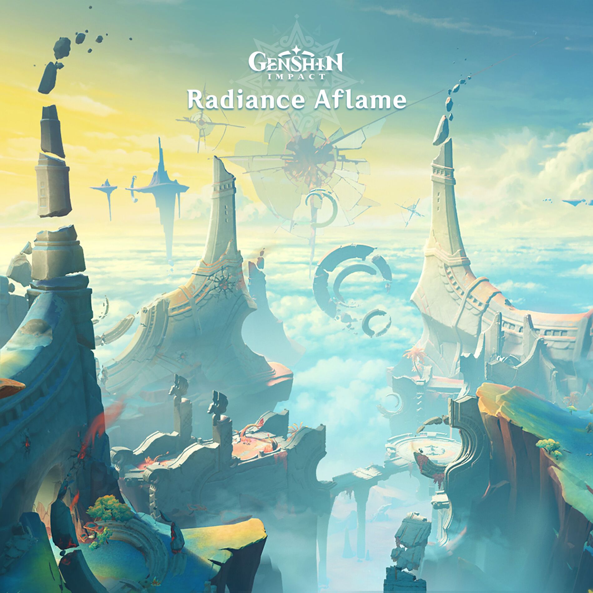 Album cover of Genshin Impact - Radiance Aflame (Original Game Soundtrack)