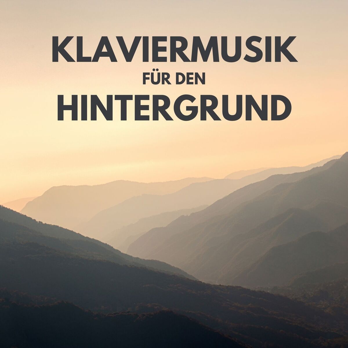 Album cover of Klaviermusik für den Hintergrund