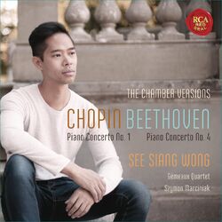 Cover of Chopin: Piano Concerto No. 1 & Beethoven: Piano Concerto No. 4 (Chamber Music Versions)