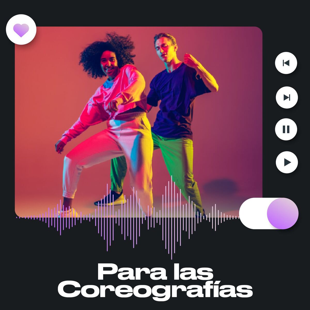 Album cover of Para las coreografías