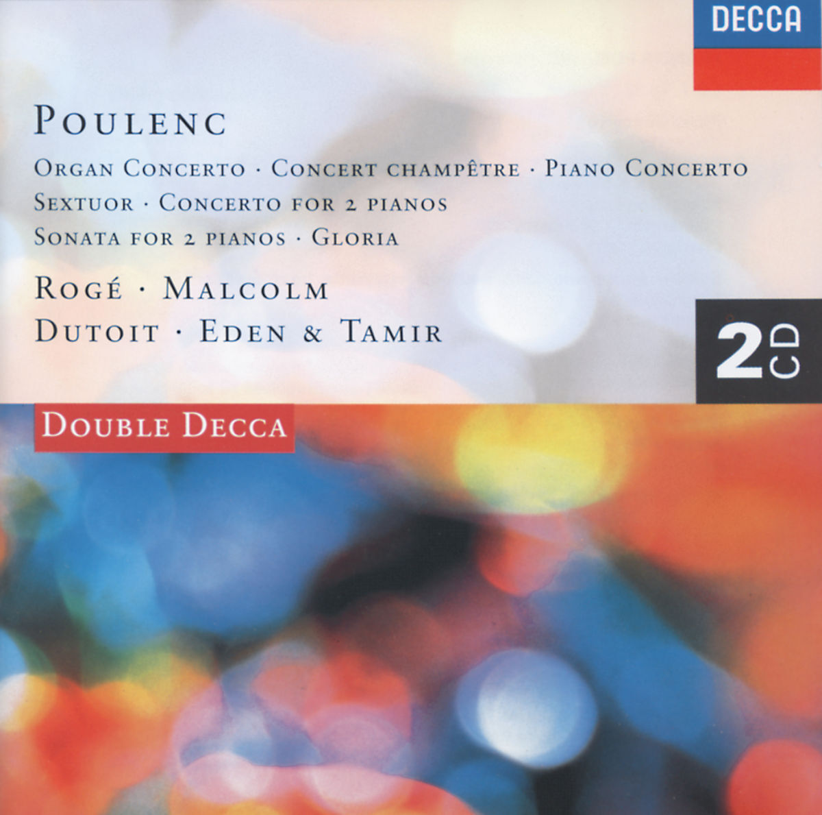 Album cover of Concerto for 2 Pianos and Orchestra in D Minor, FP 61 : Poulenc: Concerto for 2 Pianos and Orchestra in D Minor, FP 61: 2. Larghetto