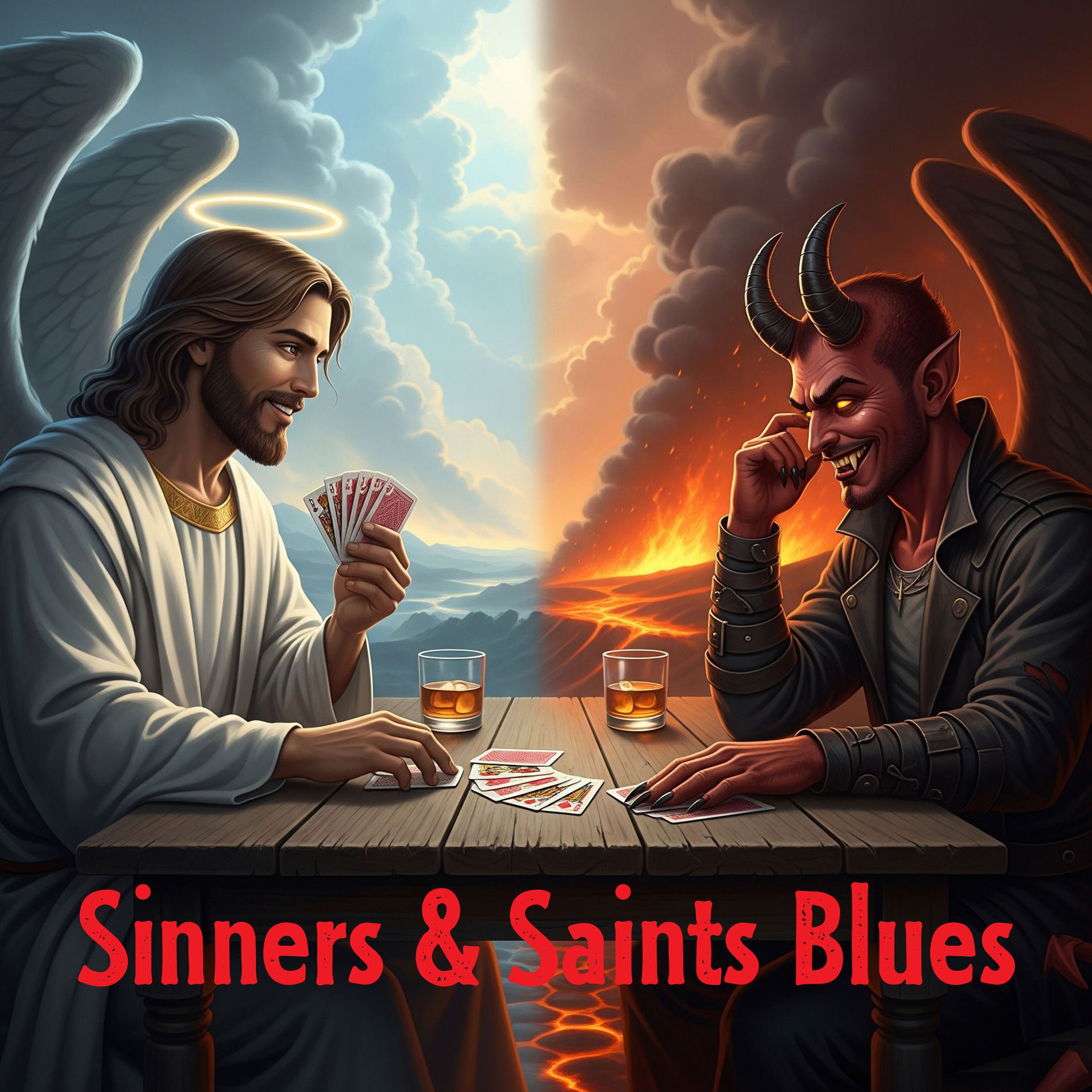 Album cover of Sinners & Saints Blues