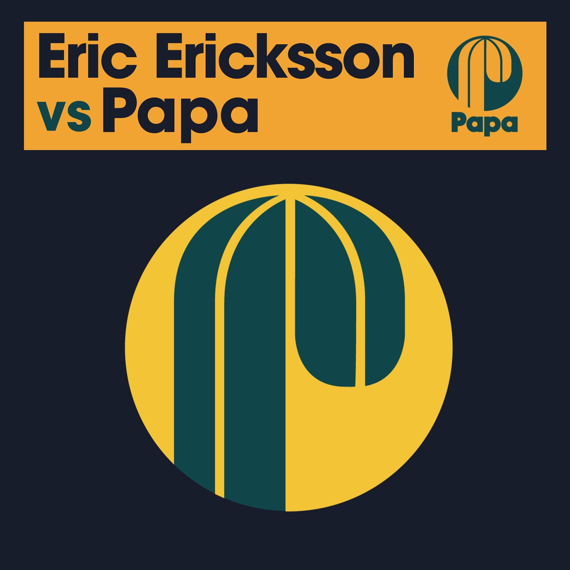 Album cover of Eric Ericksson vs Papa