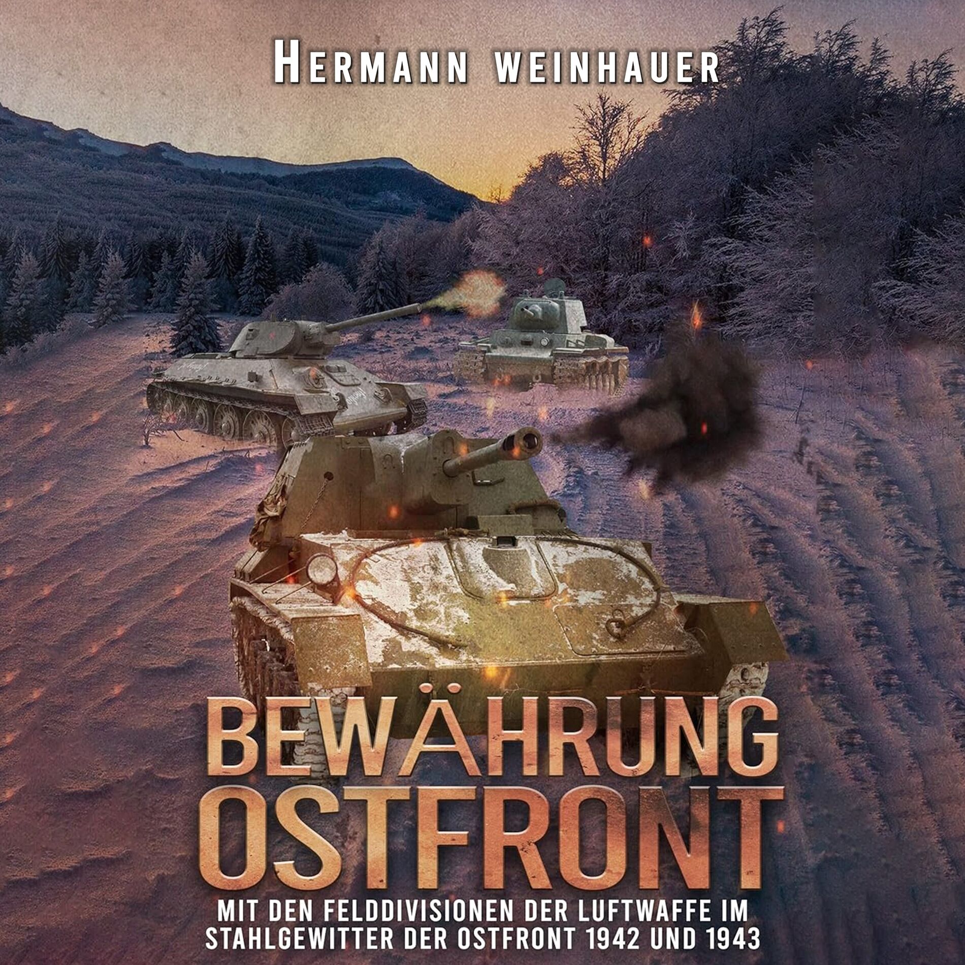 Album cover of Bewährung Ostfront: Mit den Felddivisionen der Luftwaffe im Stahlgewitter der Ostfront 1942 und 1943 (H. Weinhauer Erlebnisbericht