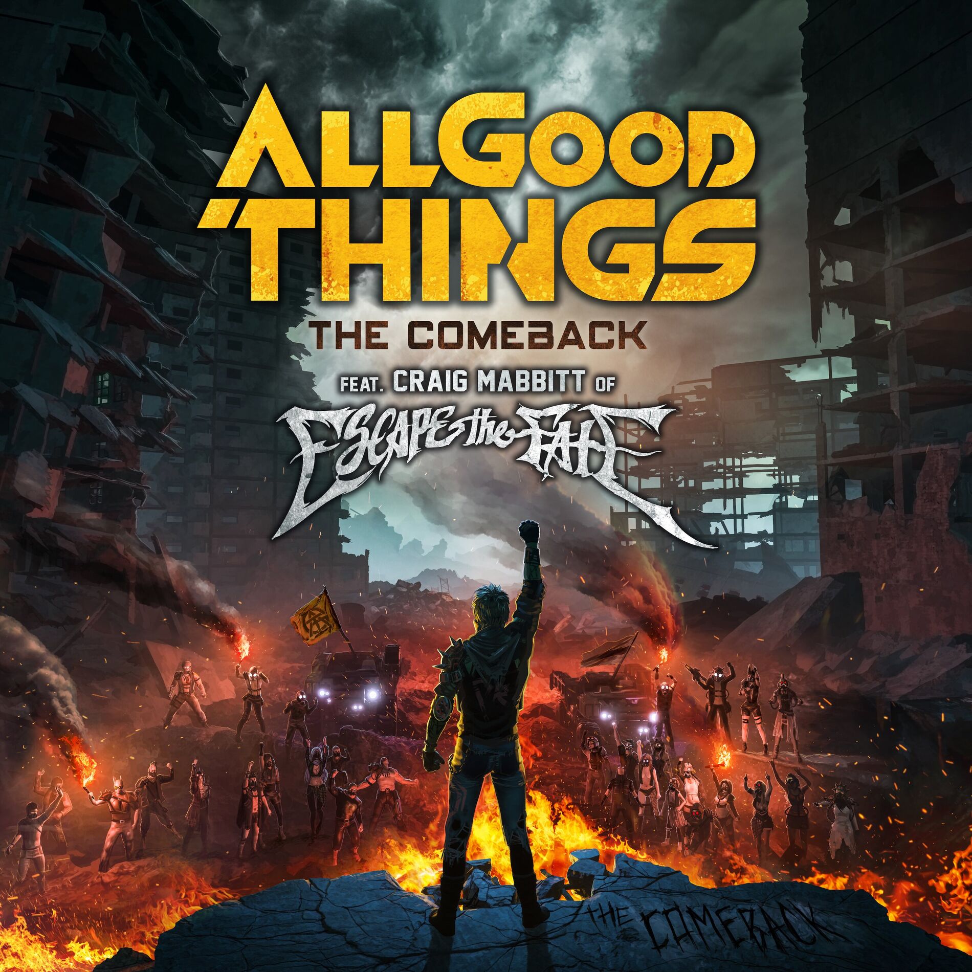 Album cover of The Comeback (feat. Craig Mabbitt of Escape The Fate)
