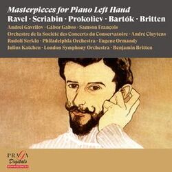 Cover of Masterpieces for Piano Left Hand [Ravel, Scriabin, Prokofiev...]