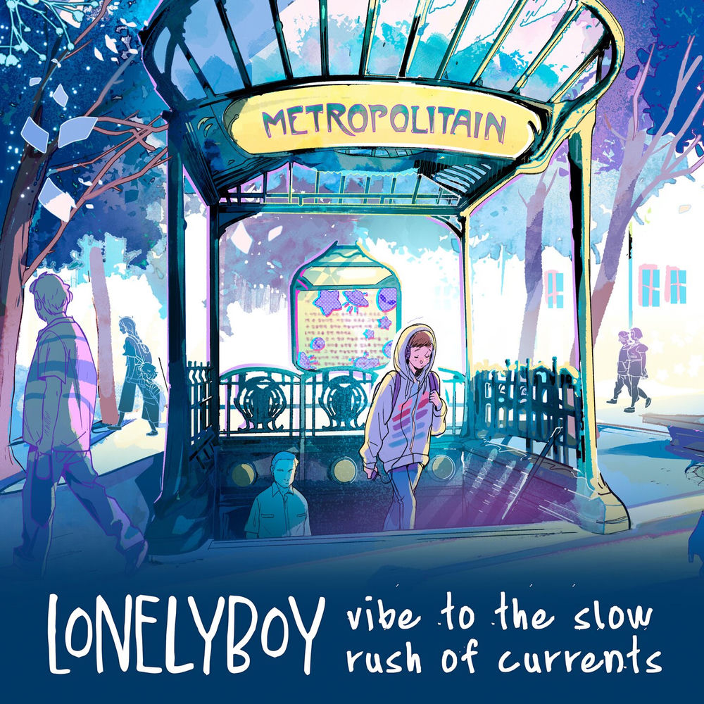Pochette vibe to the slow rush of currents