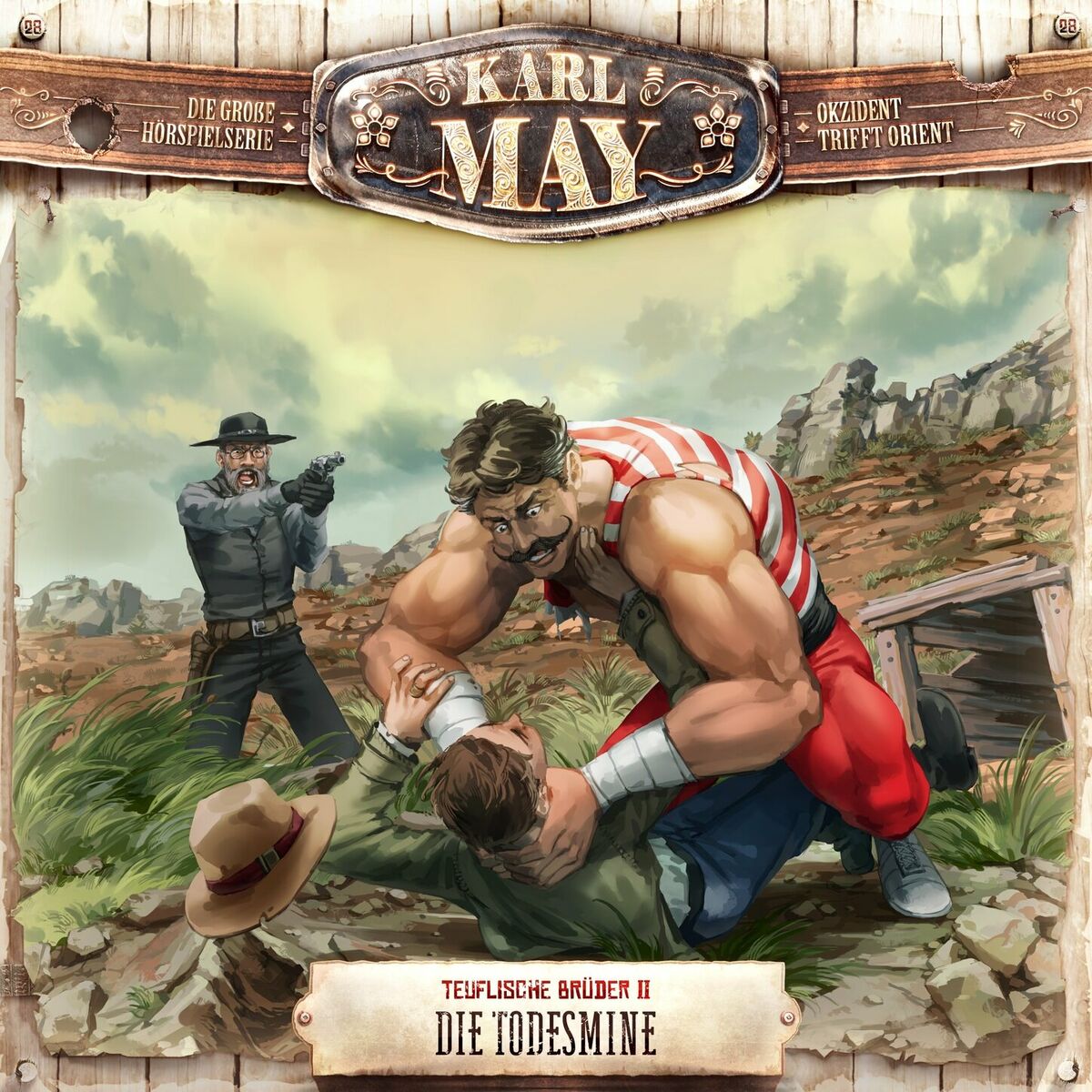 Album cover of Folge 28: Teuflische Brüder II: Die Todesmine