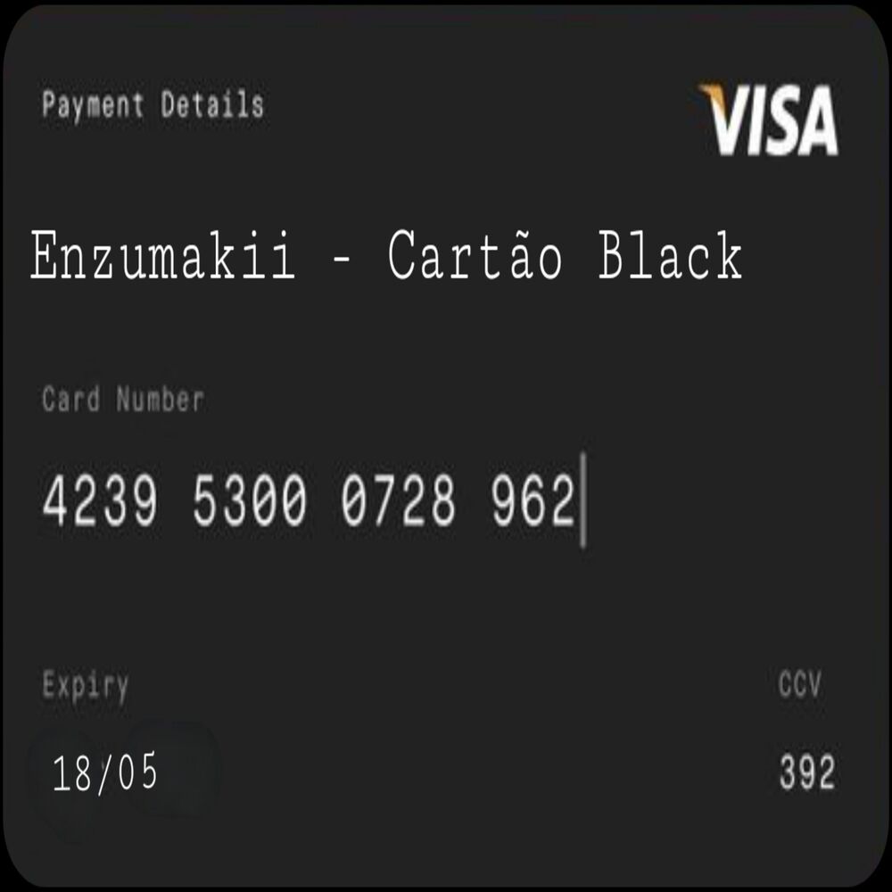 Picture of Cartão Black