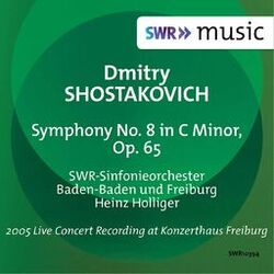 Cover of Shostakovich: Symphony No. 8, Op. 65
