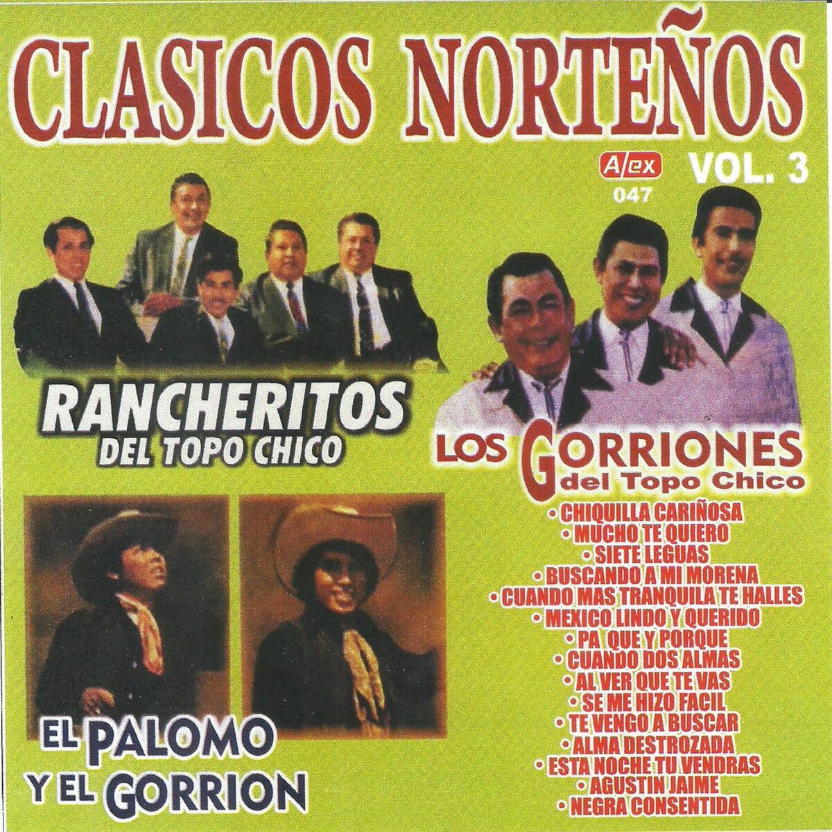 Album cover of Clasicos Norteños, vol. 3
