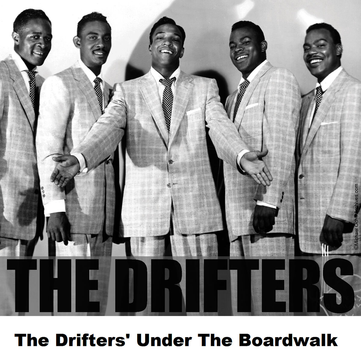 Album cover of The Drifters' Under The Boardwalk