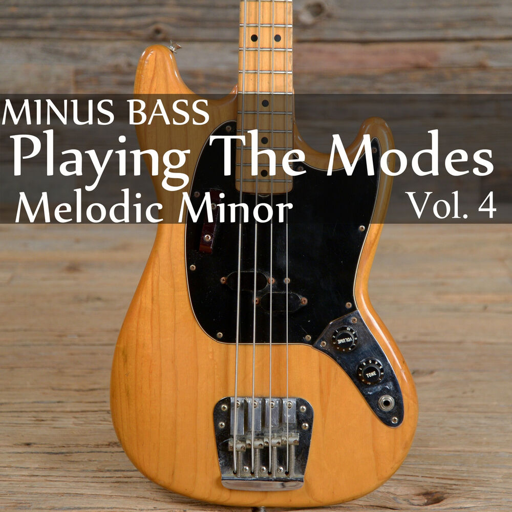 Picture of Minus Bass: Playing the Modes (Melodic Minor), Vol. 4