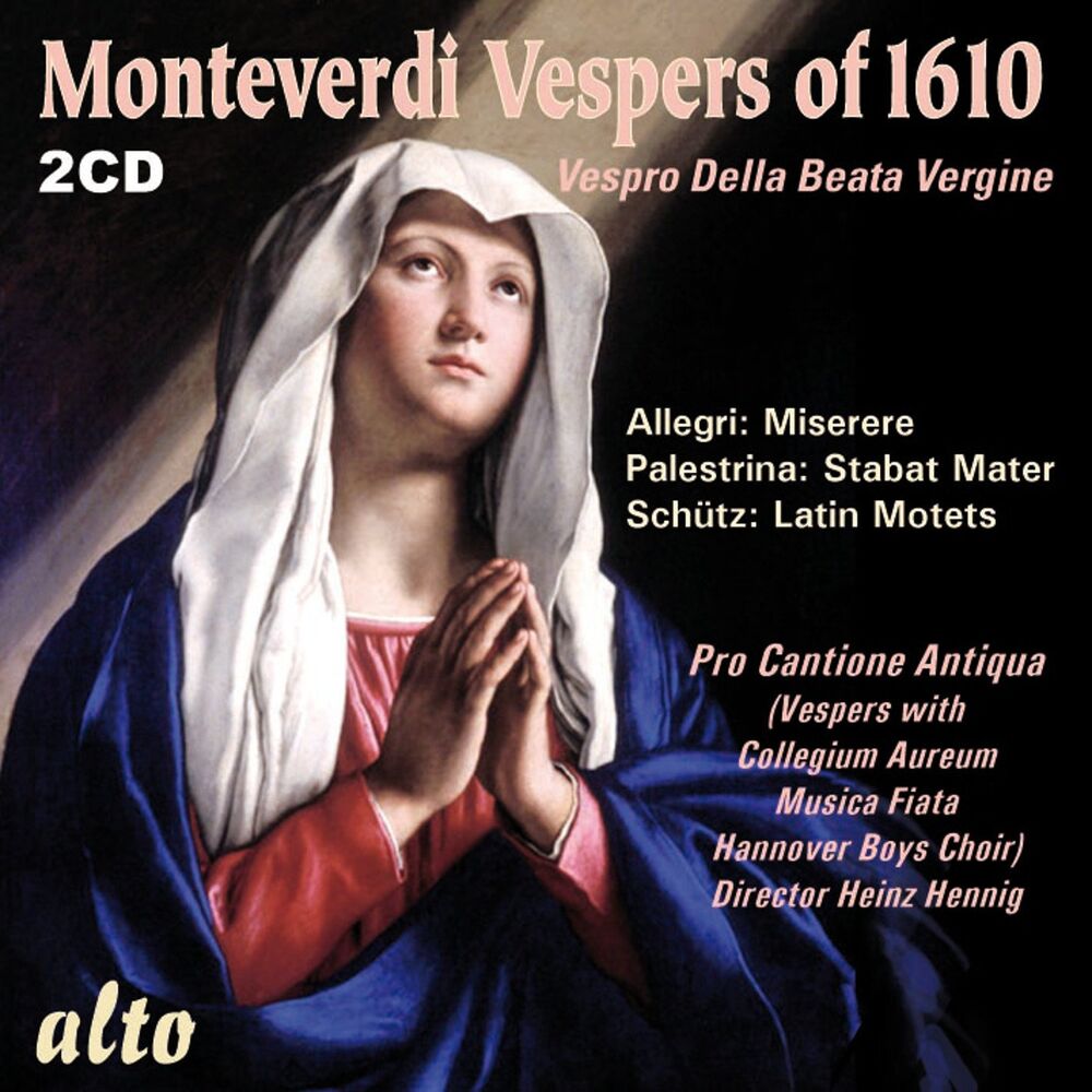 Picture of MONTEVERDI: Vespers of 1610 (+ 6 extra works)