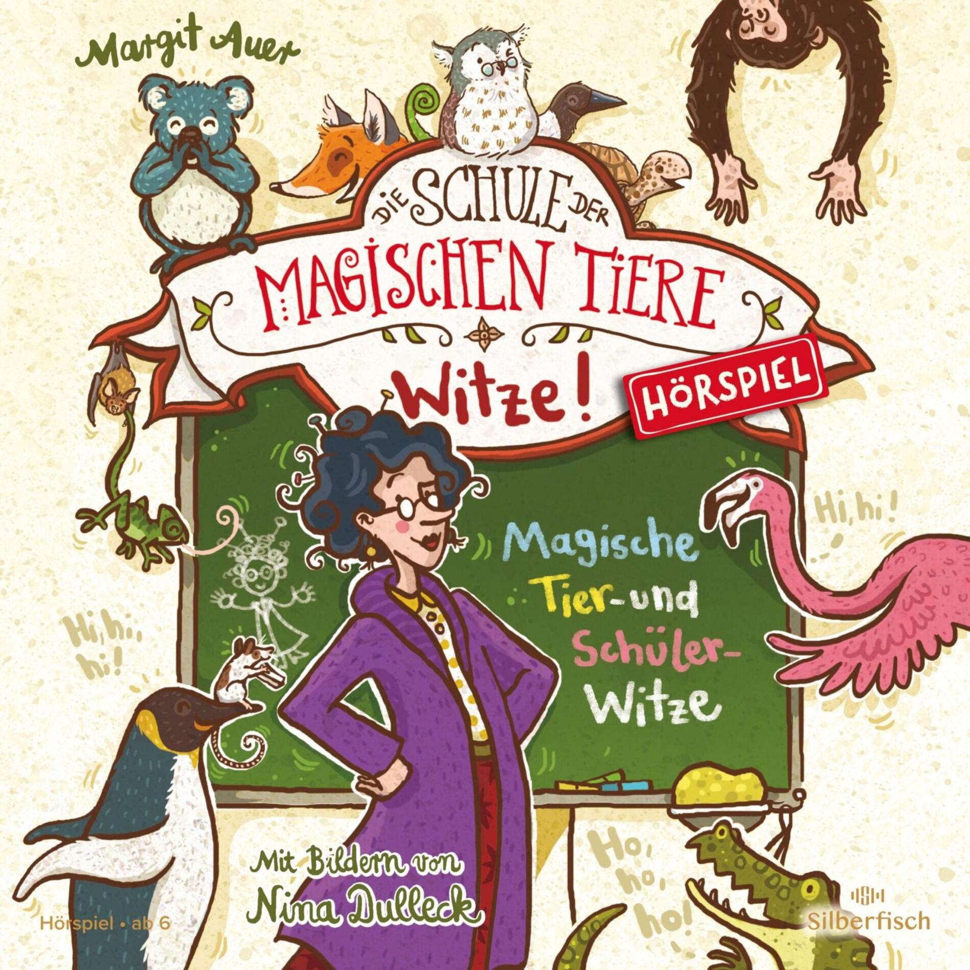 Album cover of Die Schule der magischen Tiere - Hörspiele: Witze!