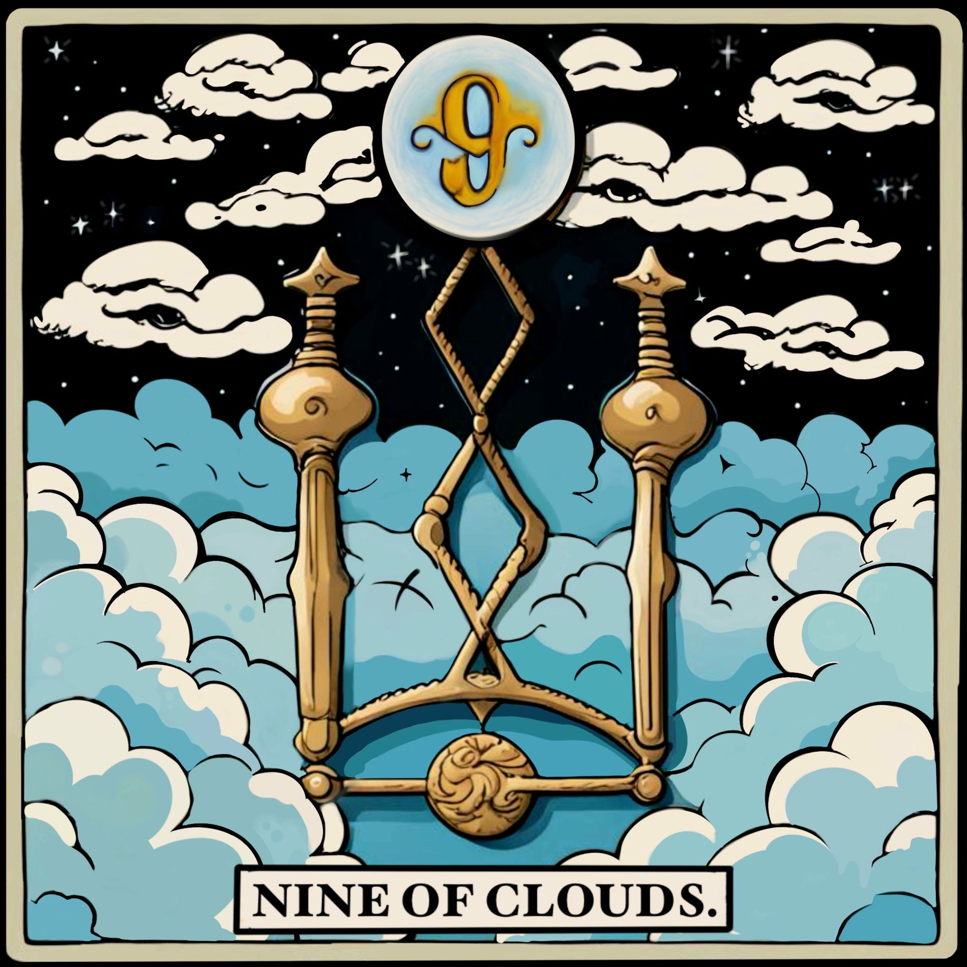 Album cover of NINE OF CLOUDS