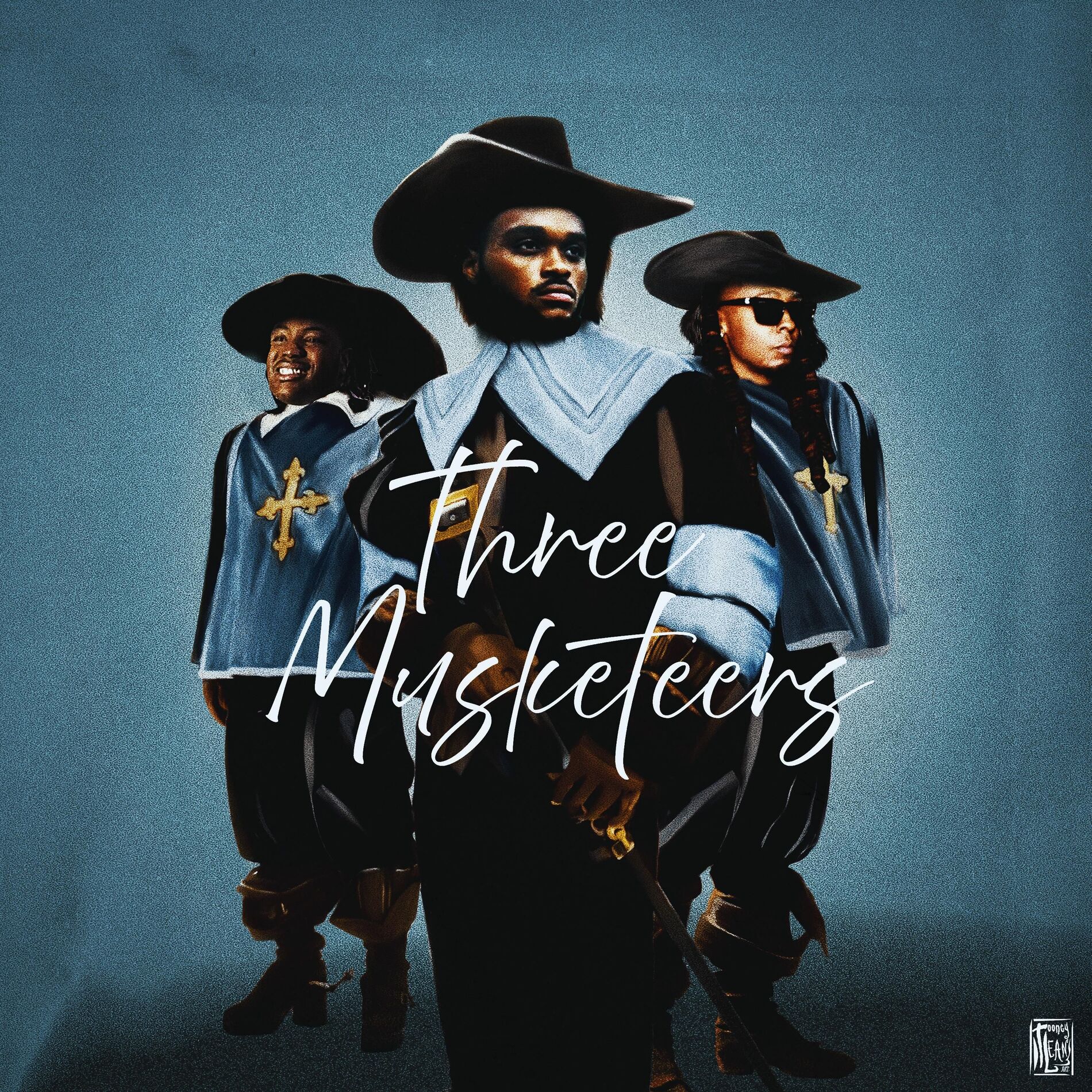 Album cover of THREE MUSKETEERS (feat. 404 chew & 1K Phew)