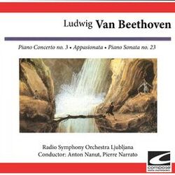Cover of Ludwig van Beethoven: Piano Concerto No. 3: Appasionata - Piano Sonata No. 23