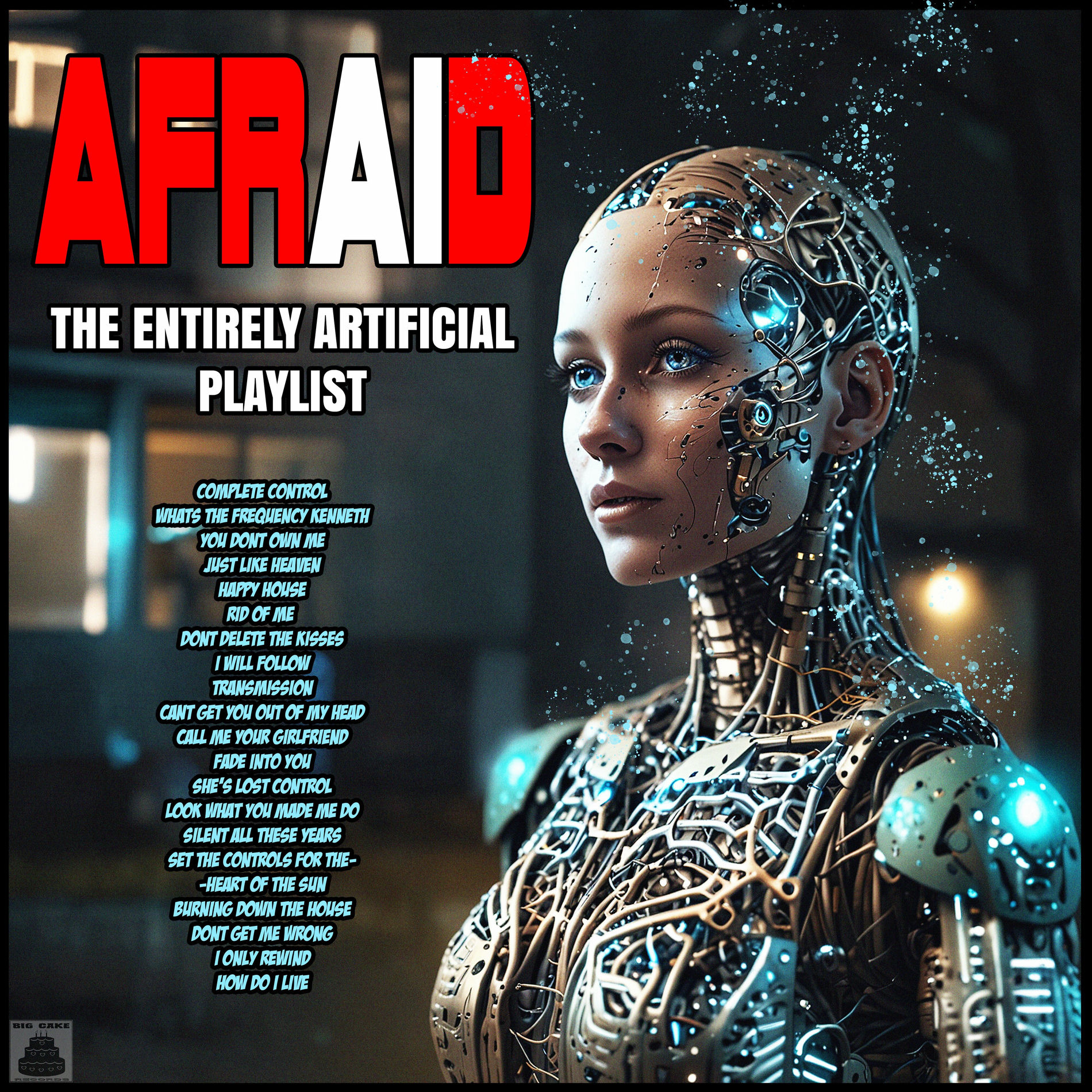 Album cover of Afraid - The Entirely Artificial Playlist