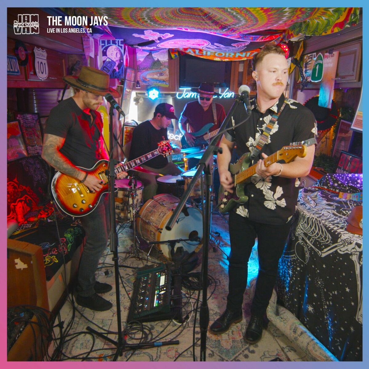 Album cover of The Moon Jays - Jam in the Van (Live Session, Los Angeles, CA)