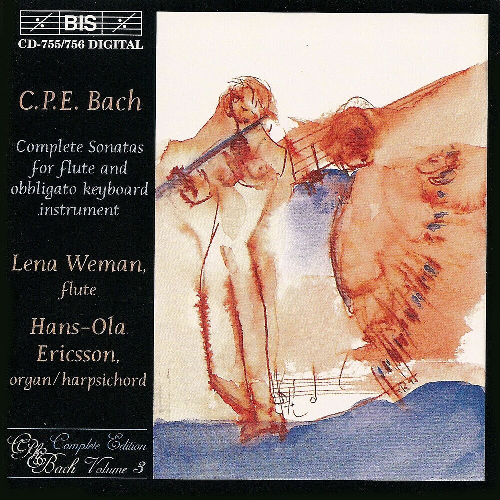 Picture of Bach, C.P.E.: Complete Sonatas for Flute and Obligato Keyboard Instrument