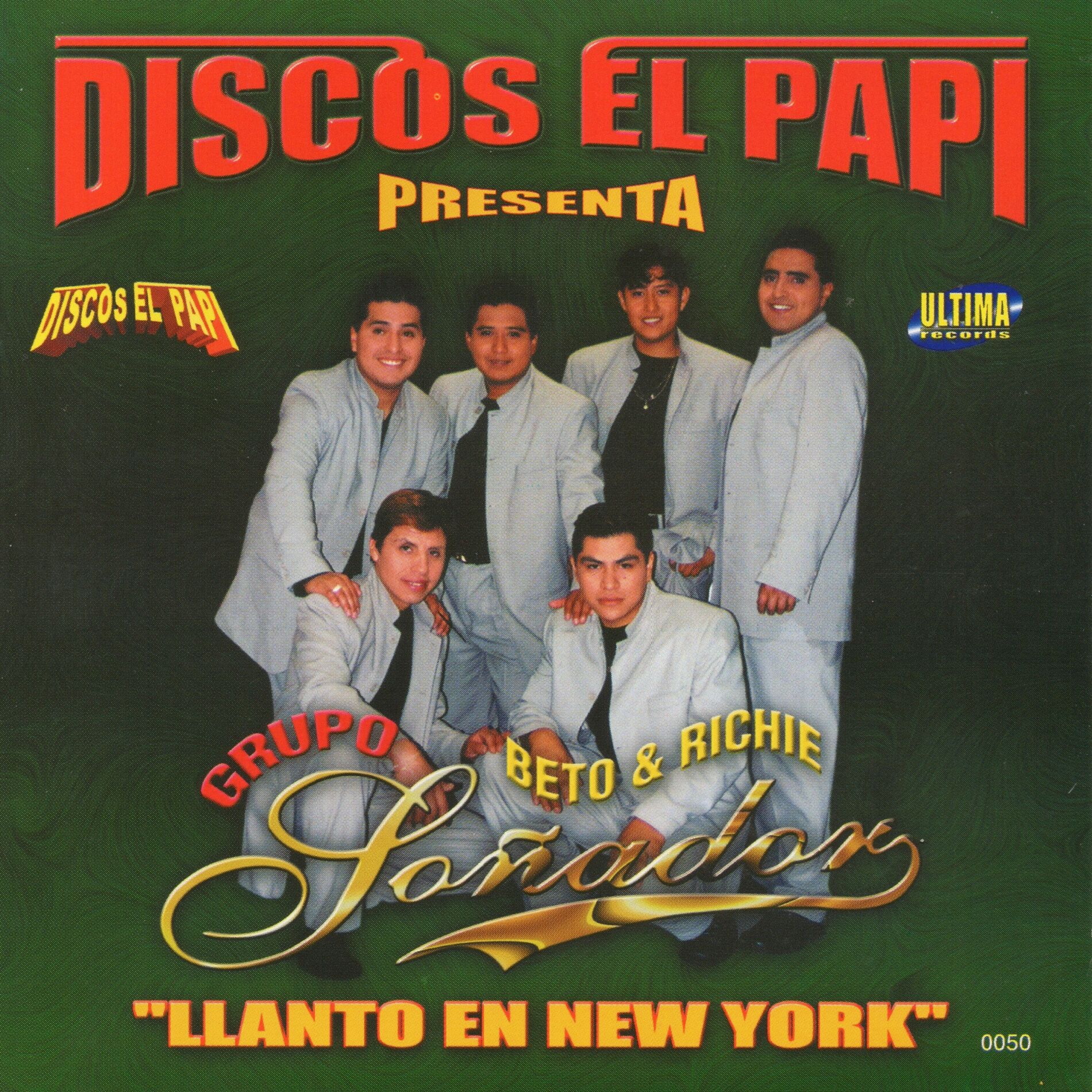 Album cover of Llanto en New York