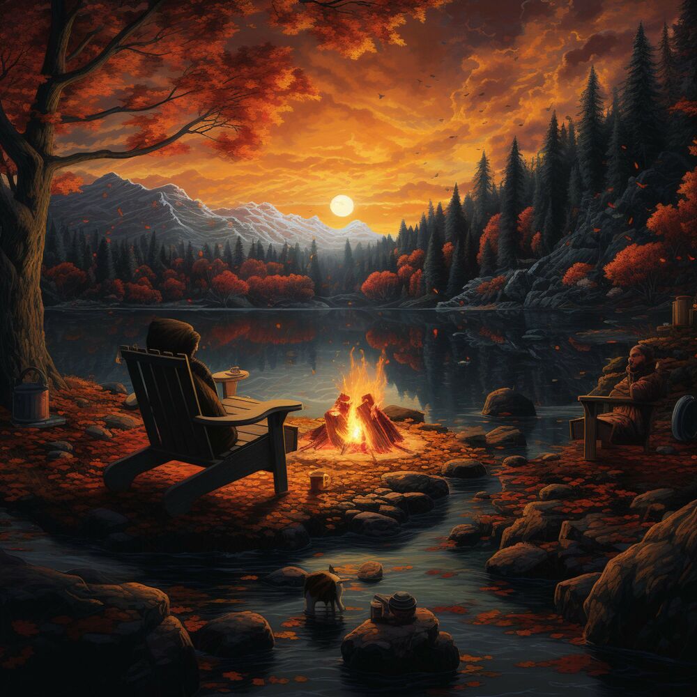 Picture of Warmth Unwind: Fire Relaxation Prelude