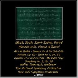 Cover of Gluck, Bach, Saint-Saëns, Fauré, Moszkowski, Pierné & Ravel: Airs de Ballet - Sonata NO. 6 for Solo Cello - Pavane, OP. 50 - Suite