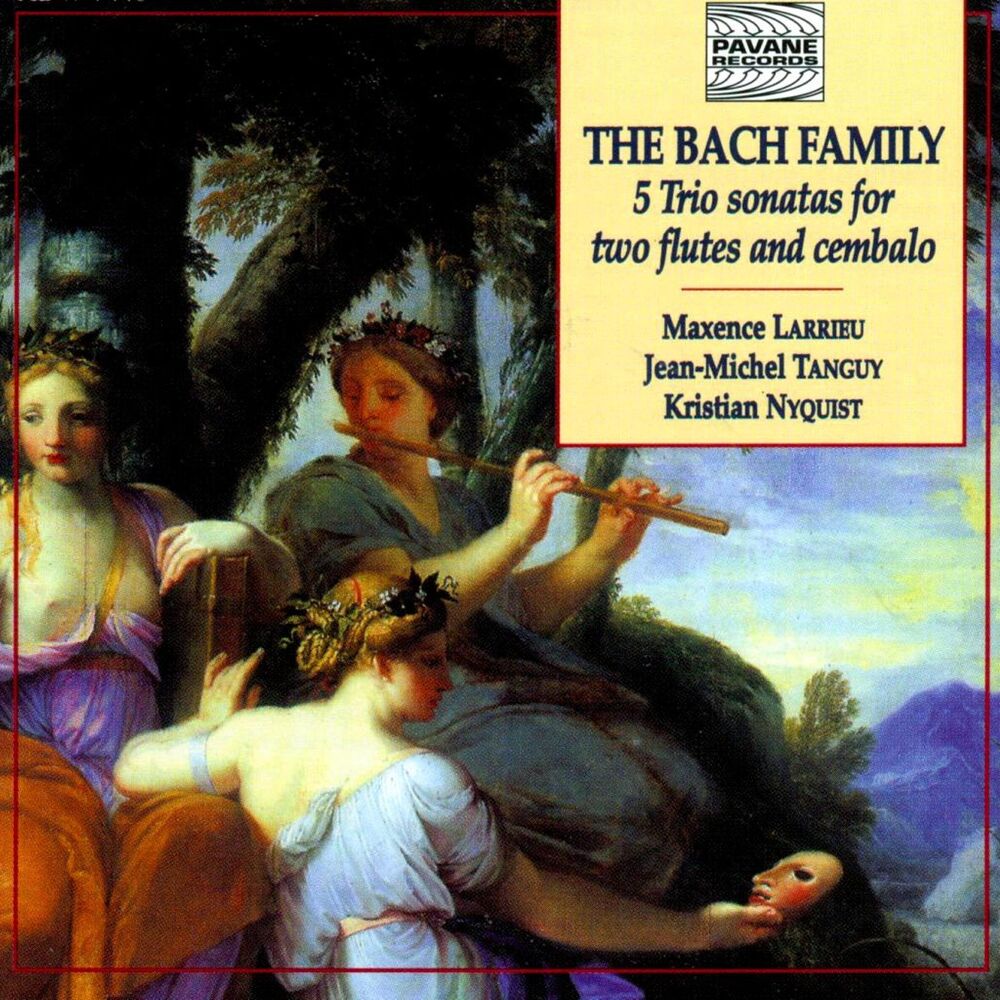 Picture of The Bach Family: 5 Trio Sonatas for Two Flutes and Cembalo