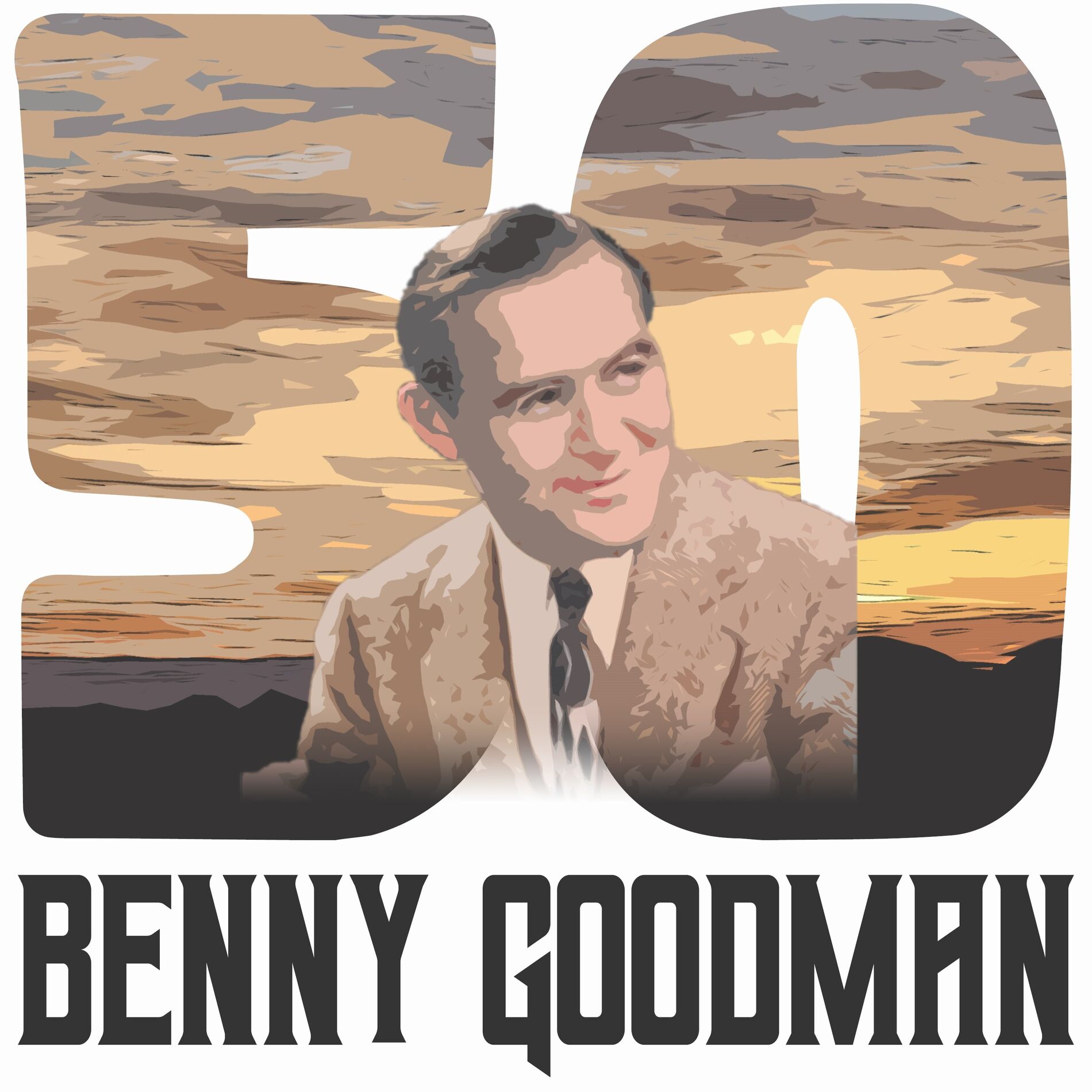 Album cover of 50 Hits of Benny Goodman