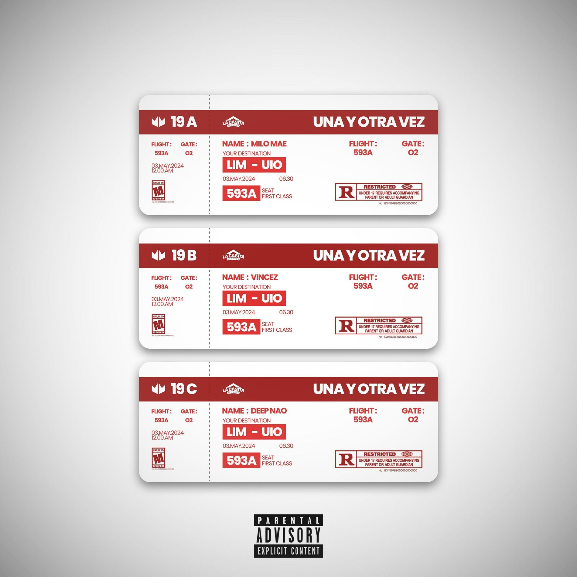 Album cover of Una y otra vez
