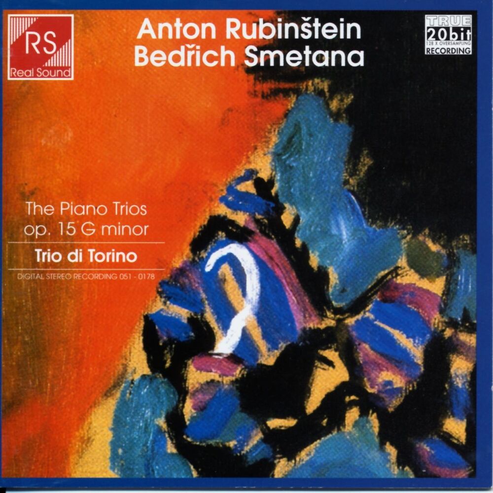 Picture of Anton Rubinstein and Bedrich Smetana : The Piano Trios Op.15 in G minor